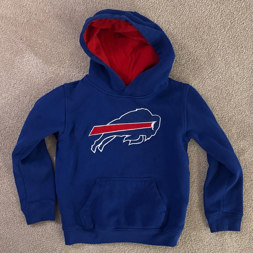 Kids Embroidered Buffalo Bills Hoodie